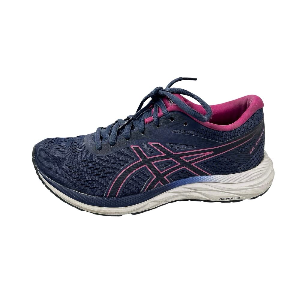 Asics Gel Excite 6 Women Purple Mesh Round To Low Top Lace Up Sneakers Shoes 6.5